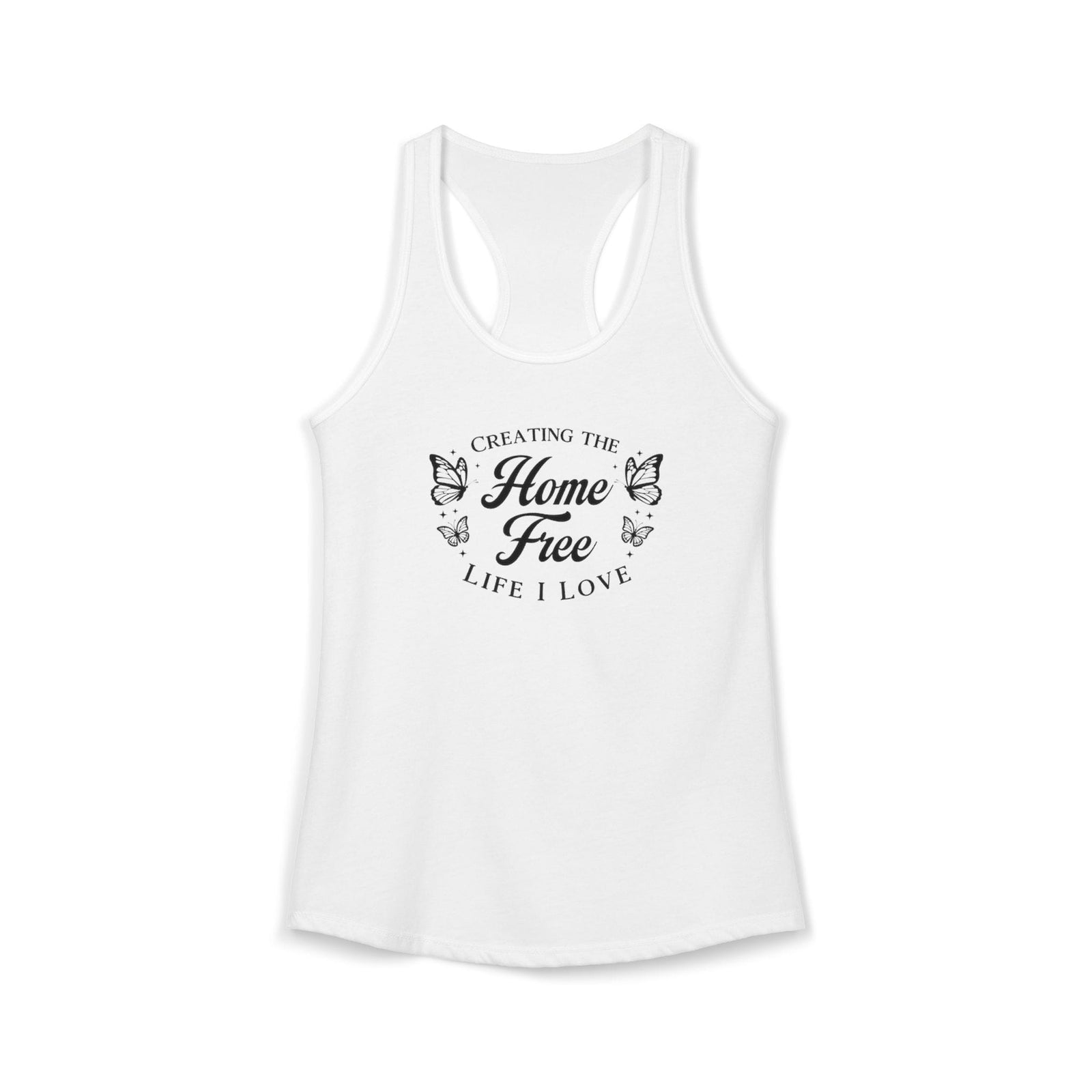 Home Free tank top - Zenfull Heart self love and healing affirmation apparel