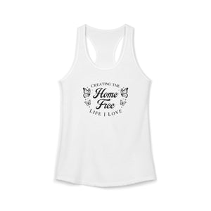 Home Free tank top - Zenfull Heart self love and healing affirmation apparel