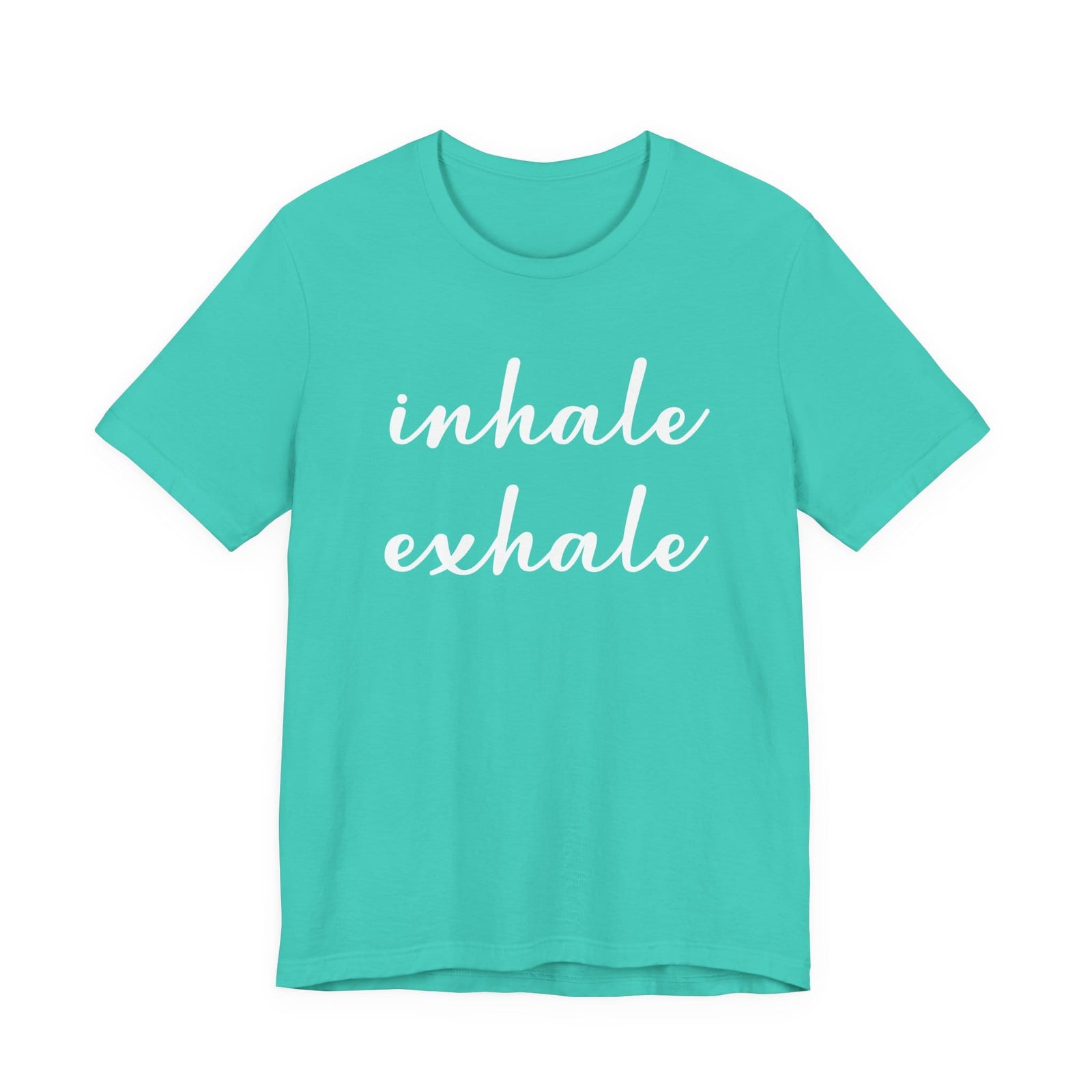 Inhale Exhale t-shirt - Zenfull Heart self love and healing affirmation apparel