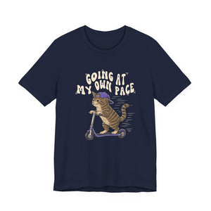 Going At My Own Pace | Cat | Deluxe Tee
