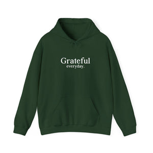 Grateful Everyday hoodie - Zenfull Heart self love and healing affirmation apparel