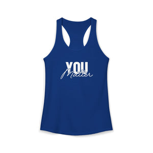 You Matter | To The Person Behind Me tank top - Zenfull Heart self love and healing affirmation apparel