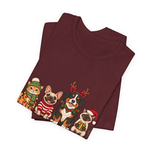 Holly Jolly Pawsmas | Deluxe Tee