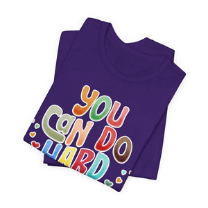 You Can Do Hard Things t-shirt - Zenfull Heart self love and healing affirmation apparel