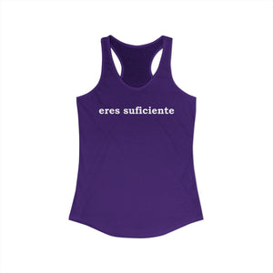 Eres Suficiente | Querida Persona Detrás De Mí | Racerback Tank