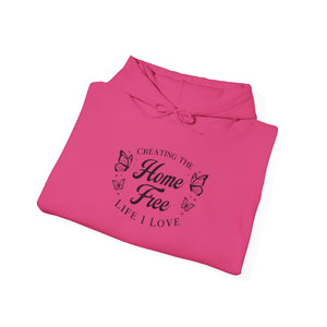 Home Free hoodie - Zenfull Heart self love and healing affirmation apparel