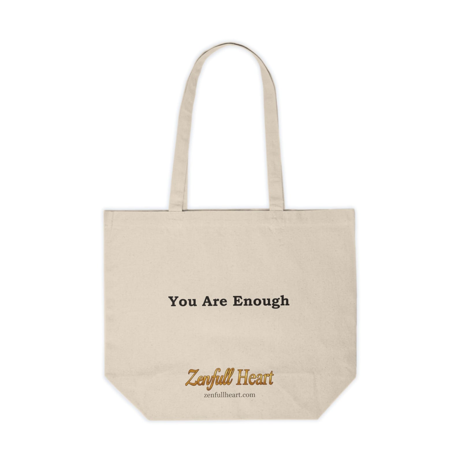 You Are Enough Canvas Tote Bag (new graphic)