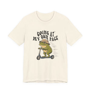 Going At My Own Pace | Frog | Deluxe Tee