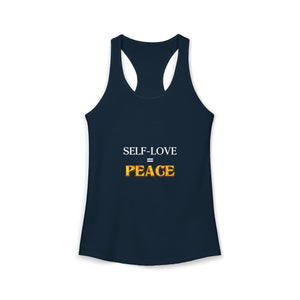 Self-Love = Peace | Racerback Tank