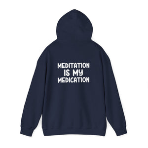 Highly Meditated hoodie - Zenfull Heart self love and healing affirmation apparel