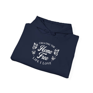 Home Free hoodie - Zenfull Heart self love and healing affirmation apparel