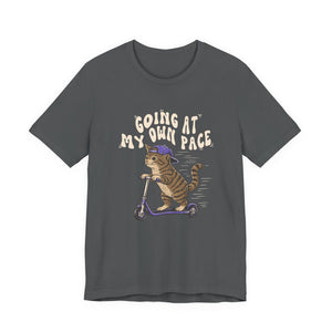 Going At My Own Pace | Cat | Deluxe Tee