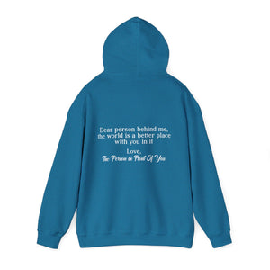 You Are Enough | Dear Person Behind Me hoodie - Zenfull Heart self love and healing affirmation apparel