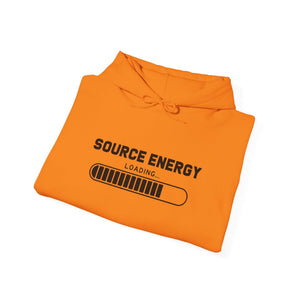 Source Energy Loading... hoodie - Zenfull Heart self love and healing affirmation apparel
