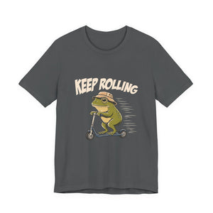 Keep Rolling | Frog | Deluxe Tee