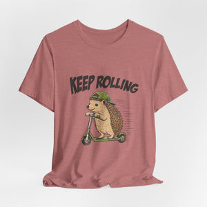 Keep Rolling | Hedgehog | Deluxe Tee