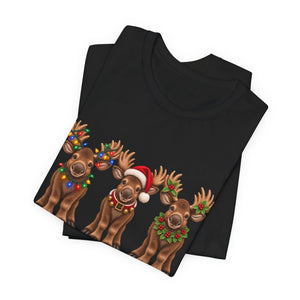 Holly Jolly Moosemas | Deluxe Tee