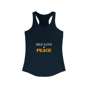 Self-Love = Peace | Racerback Tank