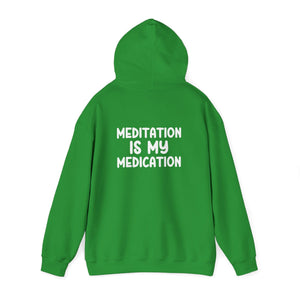 Highly Meditated hoodie - Zenfull Heart self love and healing affirmation apparel