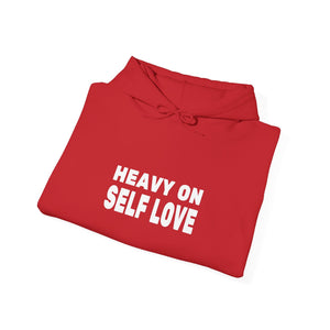 Heavy On Self Love hoodie - Zenfull Heart self love and healing affirmation apparel