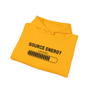 Source Energy Loading... hoodie - Zenfull Heart self love and healing affirmation apparel