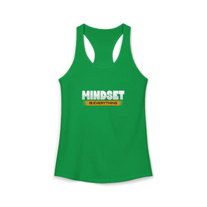 Mindset Is Everything tank top - Zenfull Heart self love and healing affirmation apparel