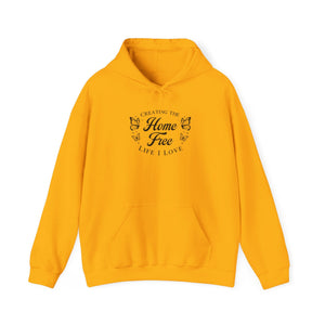 Home Free hoodie - Zenfull Heart self love and healing affirmation apparel