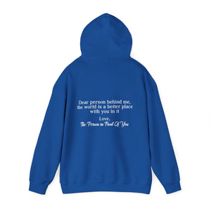Dear Person Behind Me | You Are Enough Hoodie