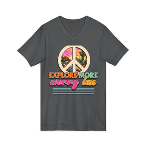 Explore More Worry Less | V-Neck