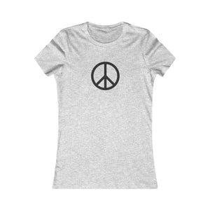 Classic Peace Sign | Light Colours | Women's Tee