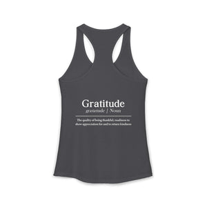 Grateful Everyday tank top - Zenfull Heart self love and healing affirmation apparel