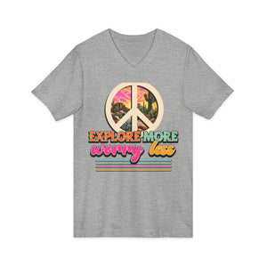 Explore More Worry Less | V-Neck