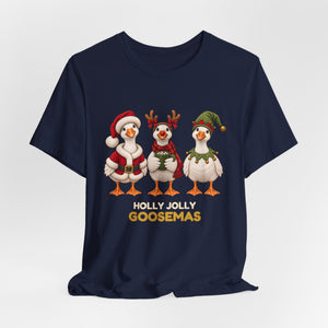Holly Jolly Goosemas | Deluxe Tee