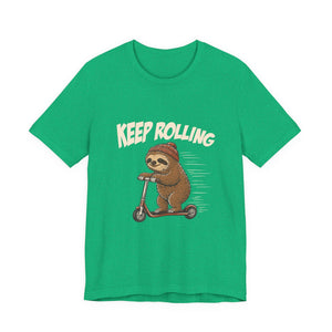 Keep Rolling | Sloth | Deluxe Tee