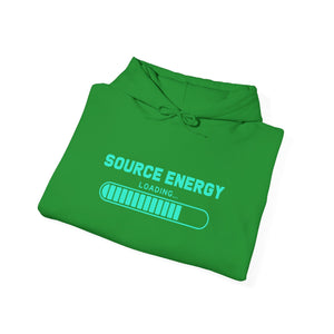 Source Energy Loading... hoodie - Zenfull Heart self love and healing affirmation apparel