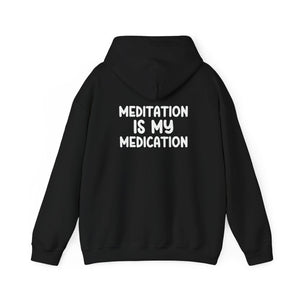 Highly Meditated hoodie - Zenfull Heart self love and healing affirmation apparel