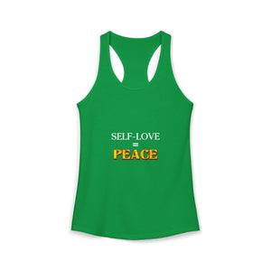 Self-Love = Peace | Racerback Tank
