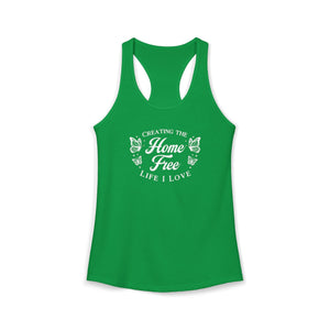 Home Free tank top - Zenfull Heart self love and healing affirmation apparel