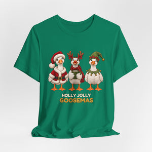 Holly Jolly Goosemas | Deluxe Tee