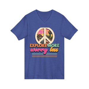 Explore More Worry Less | V-Neck