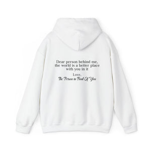 You Are Enough | Dear Person Behind Me hoodie - Zenfull Heart self love and healing affirmation apparel