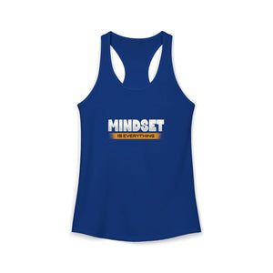 Mindset Is Everything tank top - Zenfull Heart self love and healing affirmation apparel