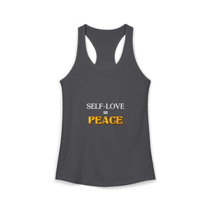 Self-Love = Peace | Racerback Tank