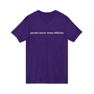 Puedes Hacer Cosas Difíciles | V-Neck
