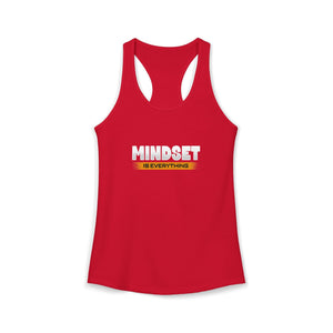 Mindset Is Everything tank top - Zenfull Heart self love and healing affirmation apparel