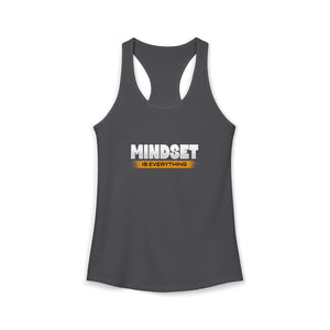 Mindset Is Everything tank top - Zenfull Heart self love and healing affirmation apparel