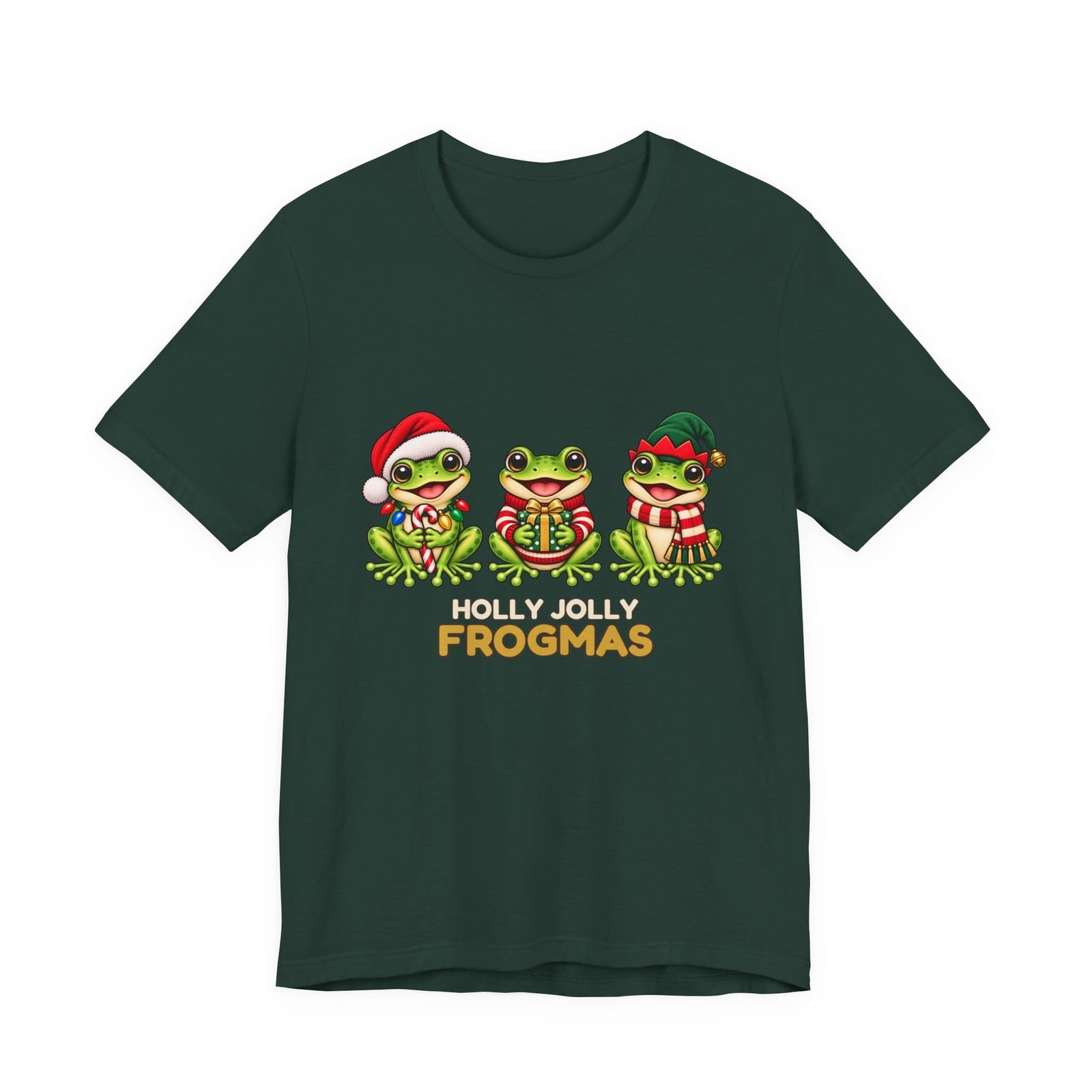 Holly Jolly Frogmas | Deluxe Tee
