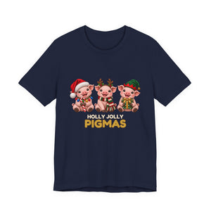 Holly Jolly Pigmas | Deluxe Tee
