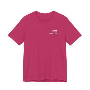 To The Person Behind Me | Deluxe Tee