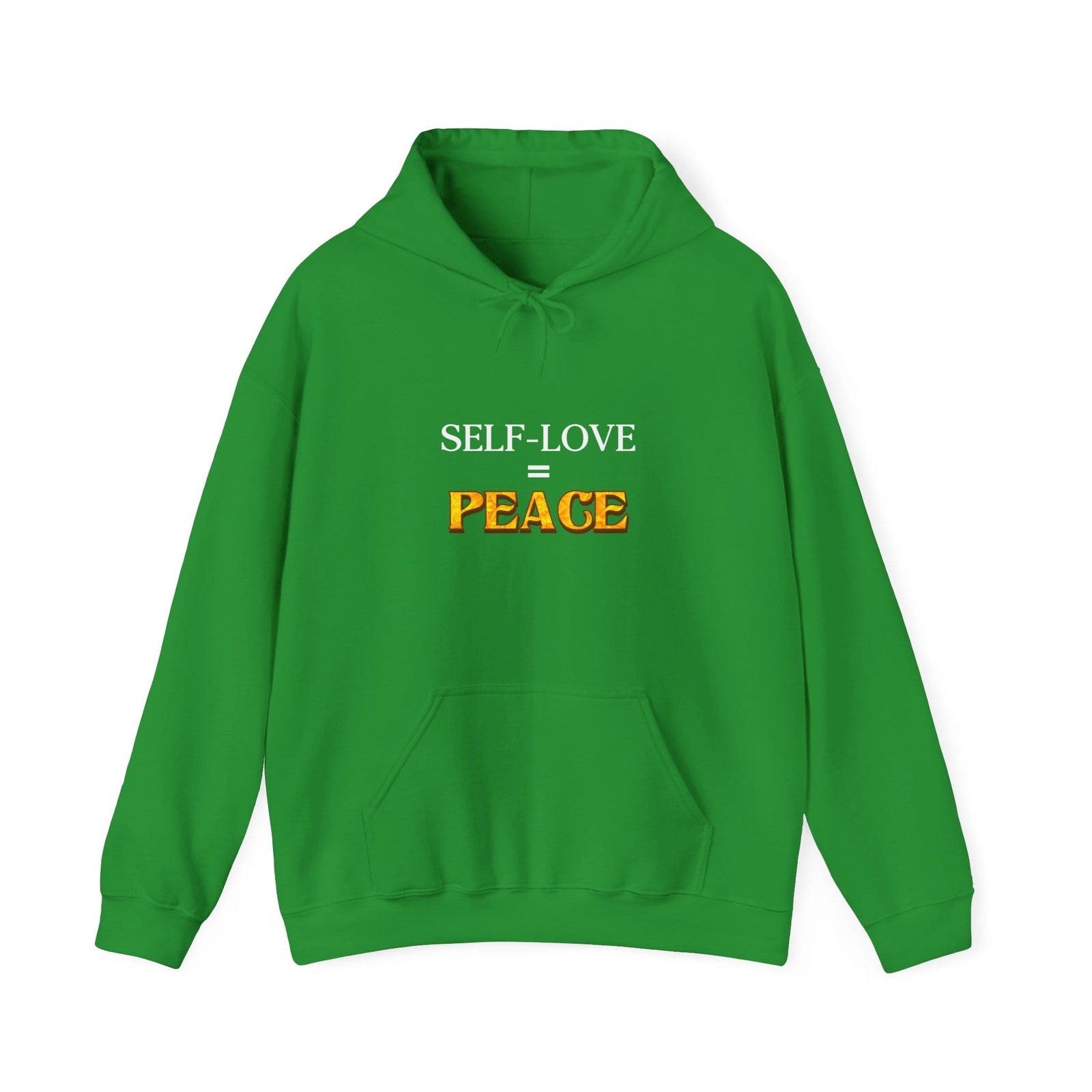 Self-Love = Peace hoodie - Zenfull Heart self love and healing affirmation apparel